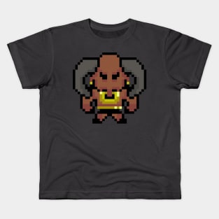 Minotaur 32 Bit Pixel Art Kids T-Shirt